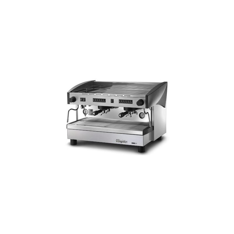 Espresso coffee machines with programmable dosage